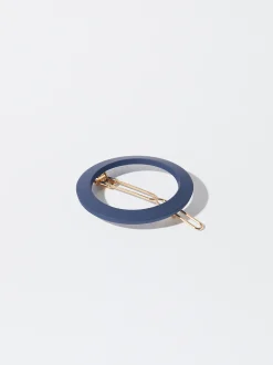 PARFOIS Pinza De Pelo Con Resina Azul Best