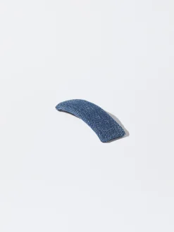 PARFOIS Pinza De Pelo Denim Azul Shop