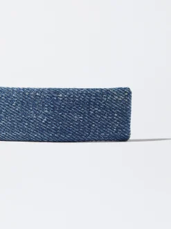 PARFOIS Pinza De Pelo Denim Azul Shop