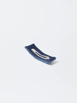 PARFOIS Pinza De Pelo Denim Azul Shop