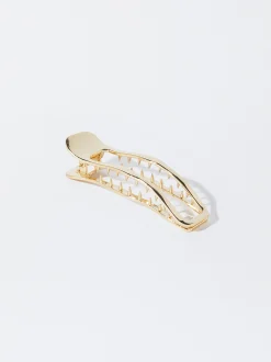 PARFOIS Pinza De Pelo Dorada Dorado Clearance