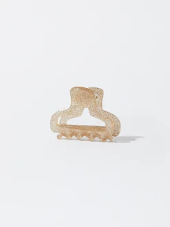 PARFOIS Pinza De Pelo Lisa Dorado Store