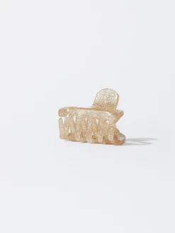 PARFOIS Pinza De Pelo Lisa Dorado Store
