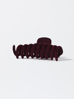 PARFOIS Pinza De Pelo Lisa Rojo Cheap