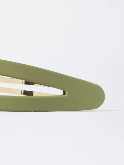 PARFOIS Pinza De Pelo Resina Caqui Best Sale