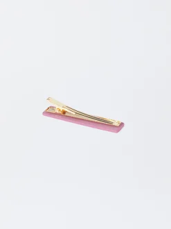 PARFOIS Pinza De Pelo Resina Rosa Clearance