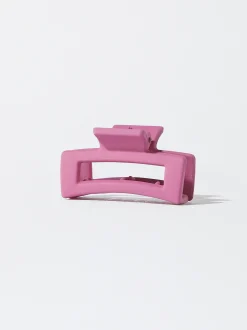 PARFOIS Pinza De Pelo Resina Rosa Fashion