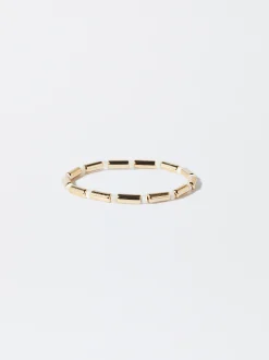 PARFOIS Pulsera Ajustable Con Concha Dorado Cheap
