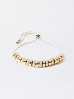 PARFOIS Pulsera Ajustable Dorada Dorado Shop