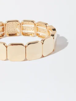 PARFOIS Pulsera Ajustable Dorada Dorado Shop