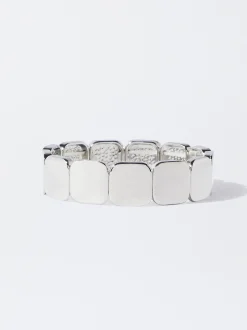 PARFOIS Pulsera Ajustable Plateada Plateado Shop
