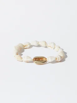 PARFOIS Pulsera Dorada Concha Dorado Best