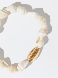 PARFOIS Pulsera Dorada Concha Dorado Best