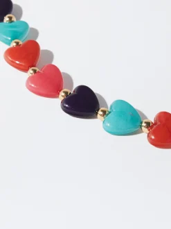 PARFOIS Pulsera El&aacute;stica Resina Multicor Outlet