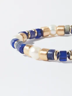 PARFOIS Pulsera Perlas De Agua Dulce Multicor Cheap