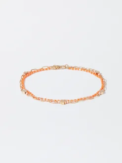 PARFOIS Pulsera Tobillera Con Charms Multicor New