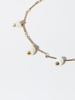 PARFOIS Pulsera Tobillera Con Concha Dorado Sale
