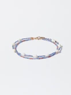 PARFOIS Pulsera Tobillera Con Conchas Multicor Outlet