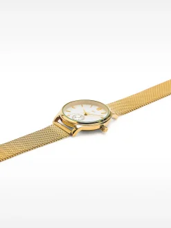 PARFOIS Reloj Acero Personalizable Dorado Outlet