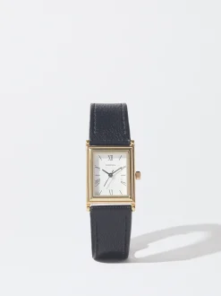 PARFOIS Reloj Con Caja Cuadrada Negro Clearance