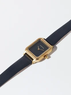 PARFOIS Reloj Con Caja Cuadrada Negro Clearance