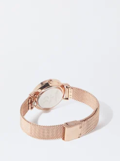 PARFOIS Reloj De Acero Oro Rosa Sale