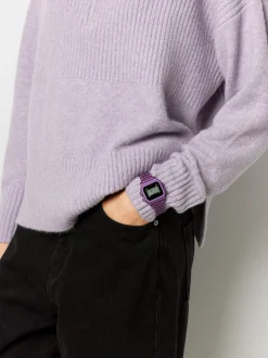 PARFOIS Reloj Digital Correa Malla Met&aacute;lica Violeta Fashion