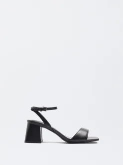 PARFOIS Sandalia Tac&oacute;n Pulsera Negro Best Sale