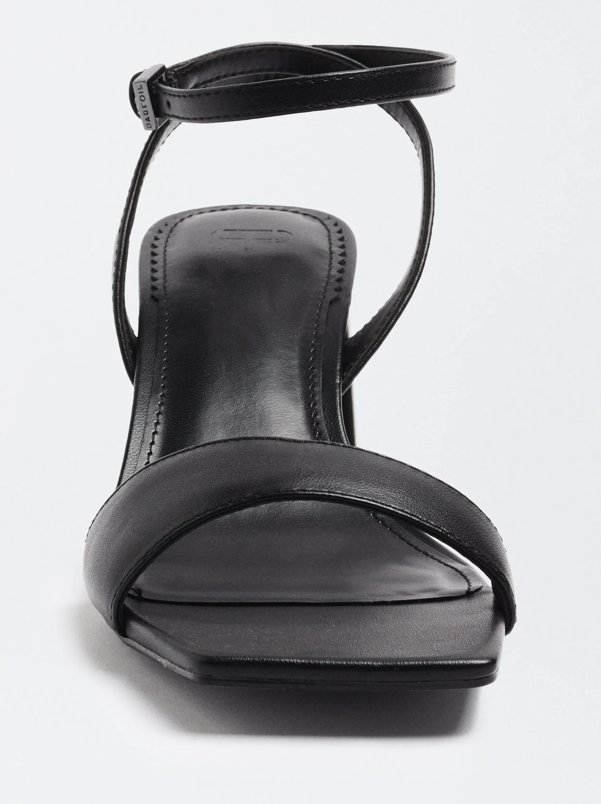 PARFOIS Sandalia Tacón Pulsera Negro Best Sale