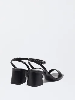 PARFOIS Sandalia Tacón Pulsera Negro Best Sale
