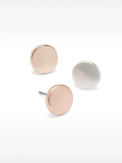 PARFOIS Set De Pendientes Cortos Tachuelas Multicor Discount