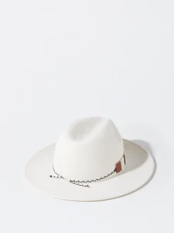 PARFOIS Sombrero De Lana Crudo Fashion