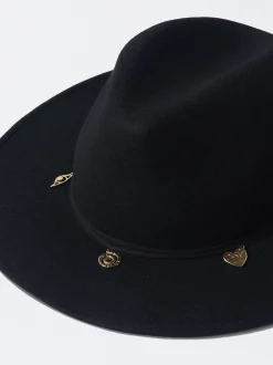PARFOIS Sombrero De Lana Negro Clearance