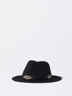 PARFOIS Sombrero De Punto Negro Store