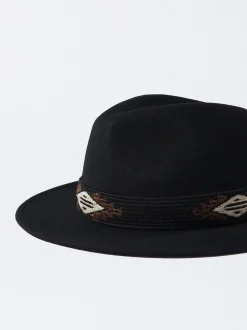 PARFOIS Sombrero De Punto Negro Store
