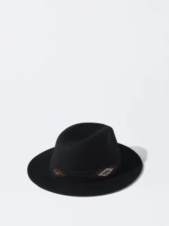 PARFOIS Sombrero De Punto Negro Store
