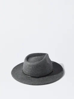 PARFOIS Sombrero De Punto Gris Flash Sale