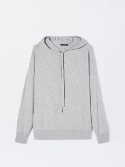 PARFOIS Sudadera Con Capucha 100% Cashmere Gris Store