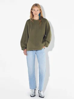 PARFOIS Sudadera De Algod&oacute;n Caqui Online