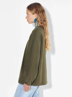 PARFOIS Sudadera De Algod&oacute;n Caqui Online