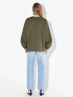 PARFOIS Sudadera De Algod&oacute;n Caqui Online