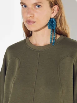 PARFOIS Sudadera De Algod&oacute;n Caqui Online