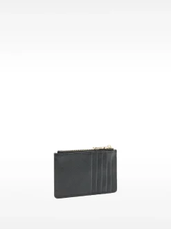 PARFOIS Tarjetero B&aacute;sico Negro Cheap