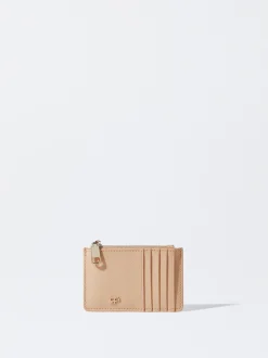 PARFOIS Tarjetero B&aacute;sico Beige Cheap