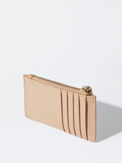 PARFOIS Tarjetero B&aacute;sico Beige Cheap