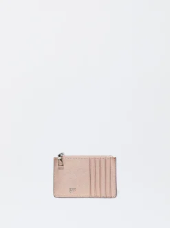 PARFOIS Tarjetero B&aacute;sico Oro Rosa Discount