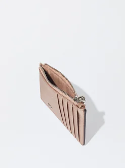 PARFOIS Tarjetero B&aacute;sico Oro Rosa Discount