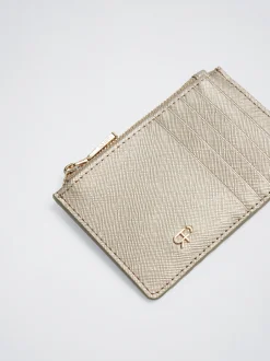 PARFOIS Tarjetero B&aacute;sico Plateado Sale