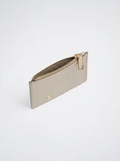 PARFOIS Tarjetero Básico Plateado Sale