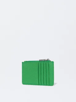 PARFOIS Tarjetero B&aacute;sico Verde Cheap